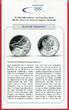 Russland 3 Rubel Silbermünze Olympische Winterspiele 2014 Sotschi - Alpiner Skisport (m. Farbapplikation) proof in capsule with certificate