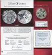 Griechenland Greece 10 Euro Silber Unze Ounce Feingehalt 2020 Alexios Kommenos Europa Star Gotik Proof with german MDM Holder and COA