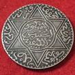 Marokko 10 Dirham 1 Rial 1299 AH 1881 /1882 Mulai al-Hassan I. / Abd al-Aziz au toned