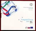 Slowakei 5,88 Euro 2011 Kursmünzensatz 20 Jahre Visegrad-Gruppe (mit 2-Euro-Sondermünze) unc in coincard, orig. packaging