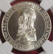 Weimarer Republik Deuschland Germany 3 Mark 1927F 450 Jahre Universität Uni Tübingen Eberhard im Bart Württemberg NGC MS 64 Choice UNC.