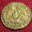 Erfurt unter Schwedischer Besetzung 1 Dukat Ducat Gold 1645 Christina von Schweden 1632-1654. RR 30 Jähriger Krieg USA EF/Au little wavy