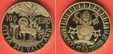Vatikan Papst Franziskus 100 Euro Gold 2018 Apostolische Konstitution - Heilige Lithurgie Proof with original packaging
