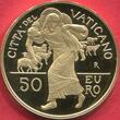 Vatican Vatikan Papst Franziskus KMS 1 Cent - 2 Euro mit 50 Euro Gold 2016 MMXVI Pope Papst Francis (Franciscus) (2013-date) Holy Year of Mercy Proof with original packaging