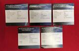 China, Kanada, Niue & USA 5 x 1 Unze Silber - mit eingearbeiteten Meteoriten 2018 Cosmic Investment Collection - aufwendig dekorierte Silbermünzen BU colored with box, carton & coa