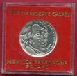 Polen Poland 50 Zloty Probe Pattern 1972 Fryderik Chopin Proof w orig. Holder Plastic scratched