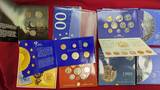 Diverse Länder 13 x Kursmünzensätze Kursmünzsätze vor 2001 BU coinsets