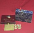 China Peoples Republic PRC Panda Satz Gold 1990 P 59,04 g Gold 5 Münzen Proof with Box COA Carton
