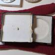 Deutsches Kaiserreich Eisenmedaille Prachtstück 1914 Breitenbach Eisenbahndirektion Christianenheim Unc matte with damaged original Box