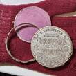 Dänemark denmark  Kopenhagen - Zinnmedaille 1888 (Schmalfeld/Christensen) Industrieausstellung USA proof hairlines w damaged ori. box