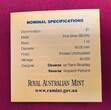 Australien 1 Dollar Silbermünze 2013 Road Sign Känguru - 1 Oz Silber - Kangaroo Frosted Uncirculated with original packaging