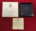 Silbermedaille 2011 Papst Benedikt XVI. - Medaille - Pastoralbesuch in San Marino Unc antique finish with original packaging