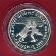 Mongolei Mongolia 500 Tugrik Togrog 2003 First Olympic Winter Games 1924 - Chamonix proof
