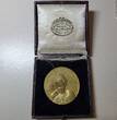 Kaiserreich Elsass Lothringen Straßburg Vergoldete Medaille (Tombak oder Kupfer ) 1911 Gräfin von Wedel Blumencorso Strassburg USA low unc matte spotty