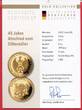 Tschad 3000 Francs CFA Gold 2019 45 Jahre Abschied vom Silberadler proof in capsule with certificate