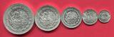 Mexiko 1, 1/2, 1/4, 1/10, 1/20 Onza 1999 Libertad 5 Münzen Set USA unc with capsules
