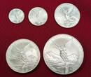 Mexiko 1, 1/2, 1/4, 1/10, 1/20 Onza 1999 Libertad 5 Münzen Set USA unc with capsules