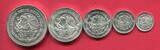 Mexiko 1, 1/2, 1/4, 1/10, 1/20 Onza 1994 Libertad 5 Münzen Set unc