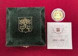Vatikan 20 Euro Goldmünze - 917er Gold 2005 Benedikt XVI. Sakramente Taufe Proof with box & coa, without carton