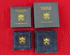 Vatikan 20 und 50 Euro Goldmünzen Gold 2002 MMII - Papst Johannes Paul II. - Pope John Paul II. Proof deep cameo set with box, coa & carton