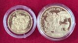 Vatikan 20 und 50 Euro Goldmünzen Gold 2002 MMII - Papst Johannes Paul II. - Pope John Paul II. Proof deep cameo set with box, coa & carton