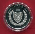 Zypern 5 Euro Silbermünze 2022 Diovolo des Königreich Amathus proof in capsule, certificate & box