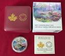 Kanada 20 Dollars Silbermünze - 1 oz Proof Silver Coin 2015 Misty Morning Mule Deer - Maultierhirsch Proof with certificate, box & carton