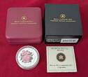 Kanada 20 Dollars Silbermünze 2011 Wild Rose - 1 oz Proof Silver Coin with Swarovski Crystals Proof with certificate, box & carton
