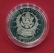 USA 1 Dollar Silbermünze 1991 50 Jahre Mount Rushmore proof in capsule with certificate, orig. packaging