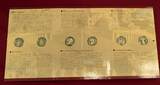 Deutschland Vatikan Bimetall 6 Medaillen 2009 Papst Benedikt XVI. im Spiegel edler Sonderprägungen & Gedenkbriefe BU with folder