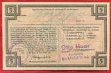 Deutschland Germany 1933 - 1945 5 Mark Reichsmark 1940 Wertschein Kriegswinterhilfswerk Ser. II. A braun broken paper au