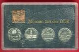 DDR 4 x 5 Mark Themensatz incl. Medaille 1987 750 Jahre Berlin BU, plastic box slightly used