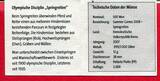 Nordkorea 500 Won Silbermünze 2007 Olympische Spiele 2008 Peking - Springreiten proof in capsule with certificate