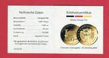 Tschad 3000 Francs CFA Gold 2019 30 Jahre Mauerfall - Brandenburger Tor 1/500 oz BU with capsule & coa