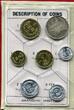 China Peoples Republic PRC Kursmünzensatz KMS 7 Münzen Coins 1983 Shanghai Mint 1 Jiao - 1 Yuan in Originalfolder Official Coin set Origigan Packaging