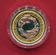 Kanada 3 Dollar Silber 2010 Return of the Tyee - Königslachs (teilvergoldet, partly gilded) proof in capsule with certificate, orig. packaging