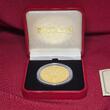Gibraltar 5 Pounds Pfund Gold 1996 70th Birthday Queen Elizabeth II. Proof with Box and COA