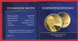 Tschad 3000 Francs CFA 1/1000 oz Hans-Dietrich Genscher - 1927-2016 Prooflike with capsule, coa