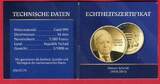 Tschad 3000 Francs CFA 1/1000 oz Helmut Schmidt - 1918-2015 Prooflike with capsule, coa