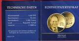 Tschad 3000 Francs CFA 1/1000 oz Willy Brandt - 1913-1992 Prooflike with capsule, coa