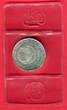 Italien, Italy 500 Lire Silber 1986 Fußball WM in Mexico Uncirculated