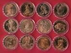 Diverse Länder Kupferlot Copper Rounds - Kupfer-Lot (12 x 1 oz) Lot, bitte Bild ansehen
