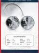 USA 1 Dollar Silber 1996 Olympische Spiele Atlanta - Tennis proof in capsule with certificate
