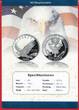 USA 1 Dollar Silber 2008 Weißkopfseeadler - Eagle proof in capsule with certificate