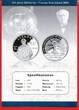 USA 1 Dollar Silber 2004 125 Jahre Glühbirne - Thomas Ava Edison proof in capsule with certificate