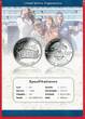 USA 1 Dollar Silber 1991 United Service Organizations (USO) proof in capsule with certificate