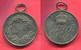 Brandenburg Preußen Königreich Tragbare Silbermedaille mit Öse vor 1840 Friedrich Wilhelm III. 1797 -1840 Verdienst um den Staat USA AU with box and ribbon