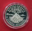 Irland 10 Euro Silber 2008 Cultural Heritage - Skellig Michael proof in capsule with certificate, orig. packaging