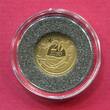 20 Euro Gold 2009 Erste Banknote von Irland Eurosystem proof in capsule with certificate, orig. packaging