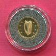 20 Euro Gold 2009 Erste Banknote von Irland Eurosystem proof in capsule with certificate, orig. packaging